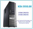 used Dell desktop PC with 250GB HDD storage