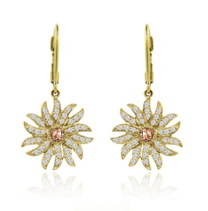 Add a Touch of Glamour with Our Elegant Diamond Earrings - Shop at Vivaan!