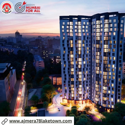 Ajmera Realty 78 Lake Town Bhandup PVLR Powai Vihar Link Road Kanjurmarg Max Value Homes 1 2 3 BHK Flats