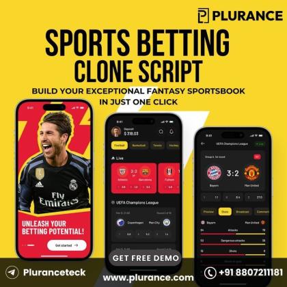 Avail plurance's highly advantageous sports betting clone script
