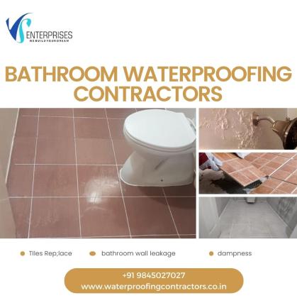 Bathroom Waterproofing Contractors in Bangalore