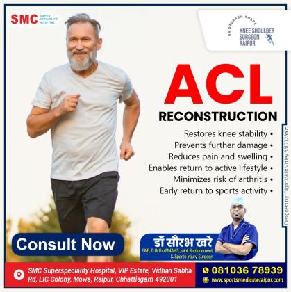 Best ACL Reconstruction Surgery in Raipur | Dr. Saurabh Khare