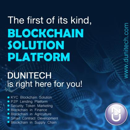 Blockchain App Development Company - Dunitech