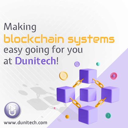 Blockchain Development Company In India  - Dunitech