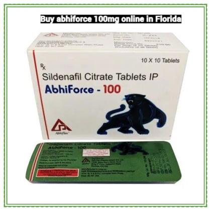 Buy Abhiforce 100 mg tablets online in Florida