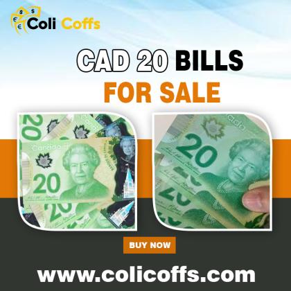 Buy Cad 20 Bills Online | Coli Coffs