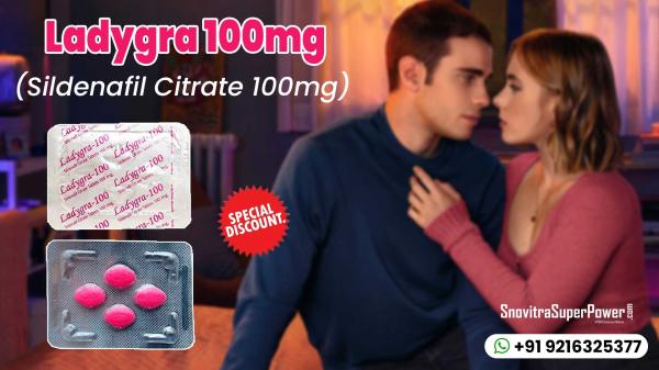 Buy Ladygra 100Mg (Sildenafil Citrate 100Mg)
