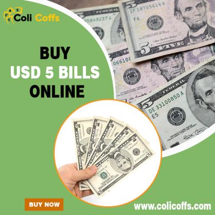 Buy USD 5 BILLS Online from Coli Coffs