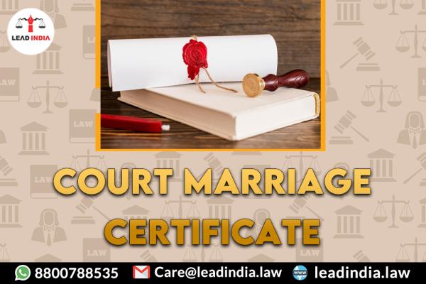 Court Marriage Certificate