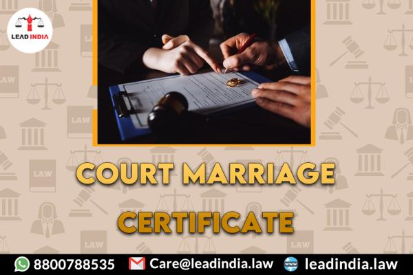 Court Marriage Certificate