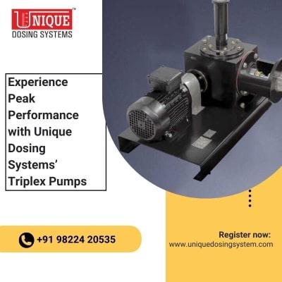 Discover Superior Triplex Pumps at Unique Dosing Systems