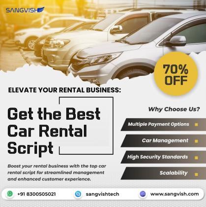 Elevate Your Rental Business: Get the Best Car Rental Script