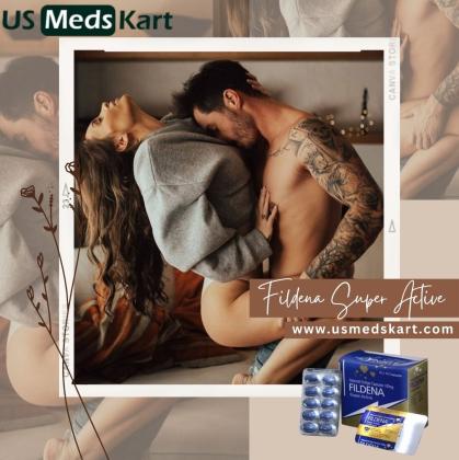 Fildena Super Active tablet offers better sexual stimulation