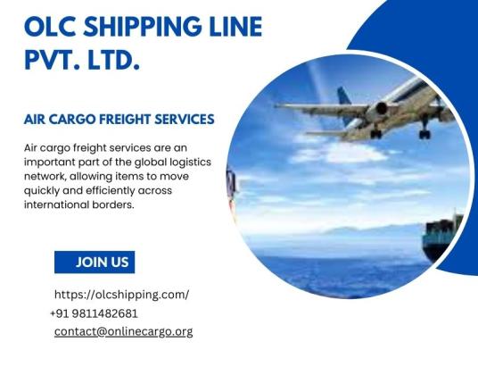 Get the best Air cargo services from OLCShipping Line