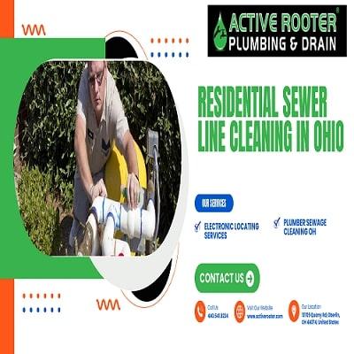 Get the Best Residential Sewer Line Cleaning Services | Active Rooter Plumbing & Drain