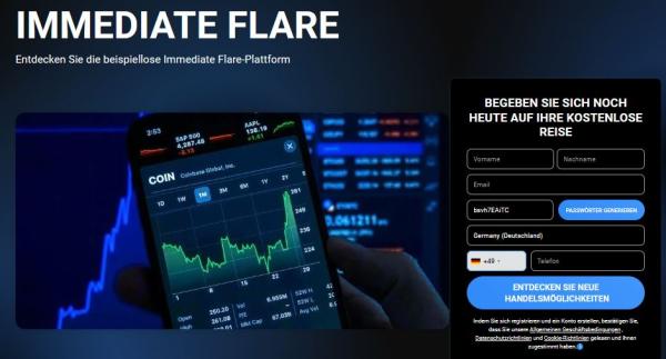 Immediate  Flare – Immediate  Flare-Plattform Ist echt oder ein Betrug?