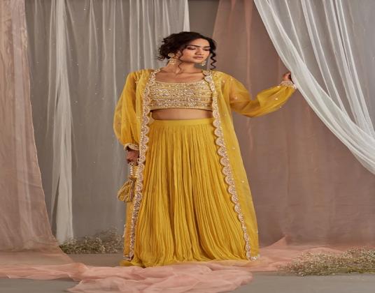 Indo Western Lehenga