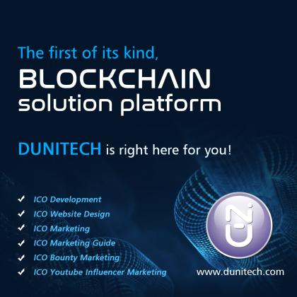 Leading ICO Development Company in India | Dunitech
