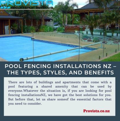 Make your pool area safe with pool fencing installations in NZ