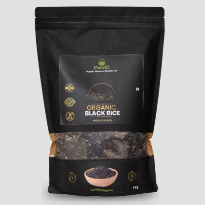 Organic Black Rice Price - Pureio Farm