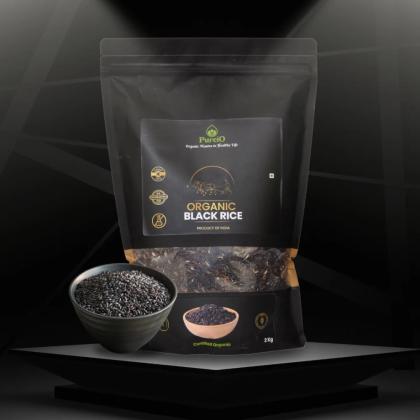 Organic Black Rice Price - Pureio Farm
