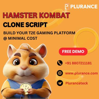 Plurance  Hamster Kombat Clone Script: Avial At Low Cost