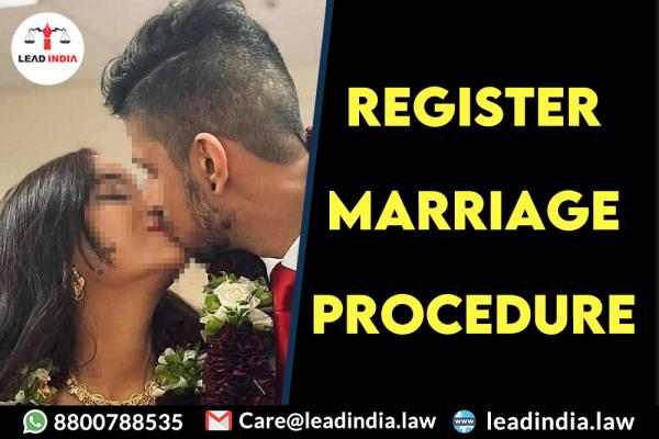 Register Marriage Procedure
