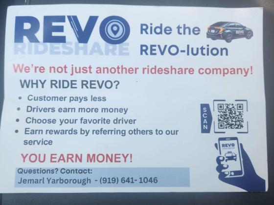 REVO Rideshare Needs Drivers – Higher Earnings, Lower Costs!