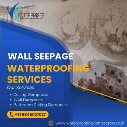 Wall Seepage Waterproofing Contractors in Bangalore