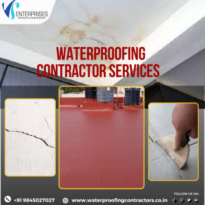Waterproofing Contractors Services in Bangalore