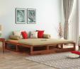Buy Bacon Divan Cum Bed with Mattress (King Size, Honey Finish) Jaipur