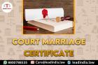 Court Marriage Certificate