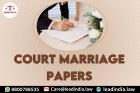 Court Marriage Papers