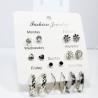 Gold Hoop And Stud Earring Set in Bangalore