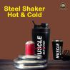 Steel Shaker Bottle for gym and personal use