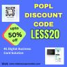 Try Popl Coupon Code LESS20 and Get Flat upto 20% Off