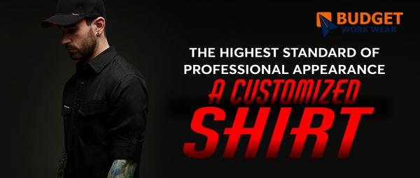 A customized shirt which is highest standard of professional appearance