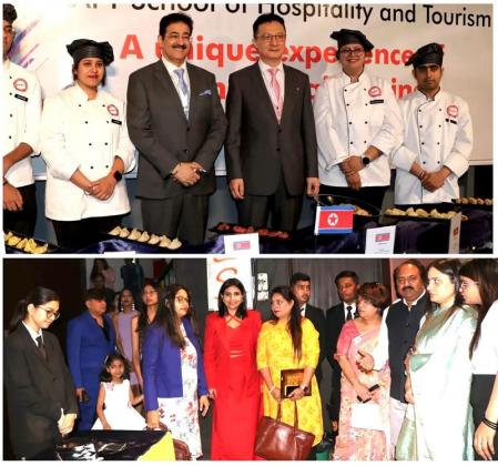 AAFT Showcases Korean, Iranian, and Japanese Cuisine at 8th Global Fashion Week