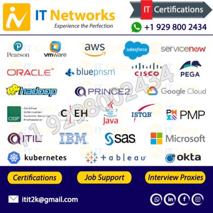 All IT Certifications / Work supports : +91 8898888448