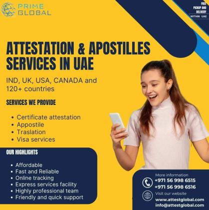 All types of certificate attestation services in abu dhabi, dubai and uae