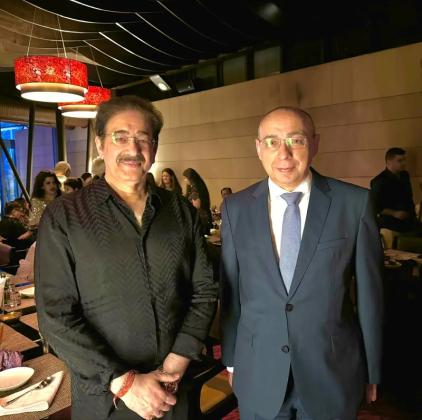 Ambassador Ashraf Shikhliyev Invites Dr. Sandeep Marwah to Baku