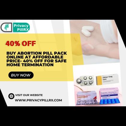 Buy Abortion Pill Pack Online at Affordable Price- 40% Off for Safe Home Termination