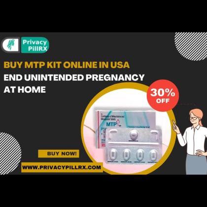 Buy MTP Kit Online in USA- End Unintended Pregnancy at Home with 30% Off