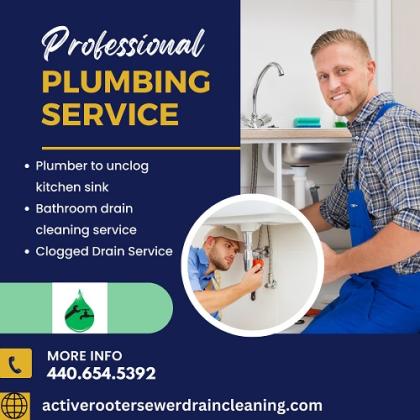 Complete Plumbing Services provider in OH | Active Rooter Plumbing and Drain