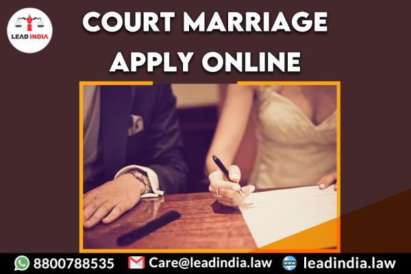 Court Marriage Apply Online
