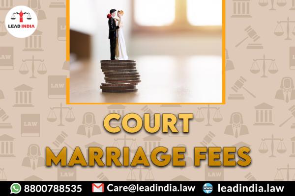 Court Marriage Fees