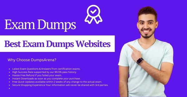 DumpsArena: The Best Exam Dumps Website for Certification Exams