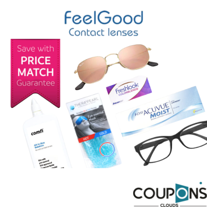 Enjoy Discounts with Feel Good Contacts Coupons!